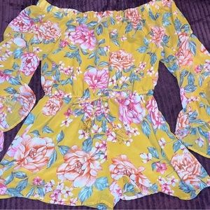 Floral Romper